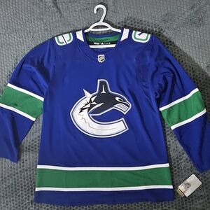 Adidas Vancouver Canucks NHL Men's Climalite Authentic Team NHL Hockey Jersey